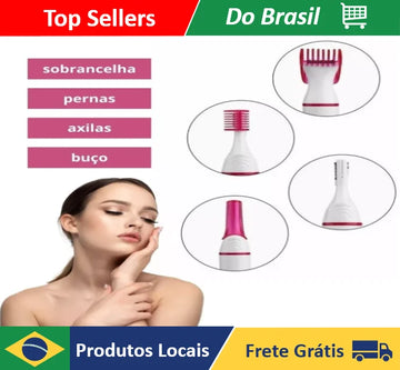 Mini Depilador Elétrico Feminino